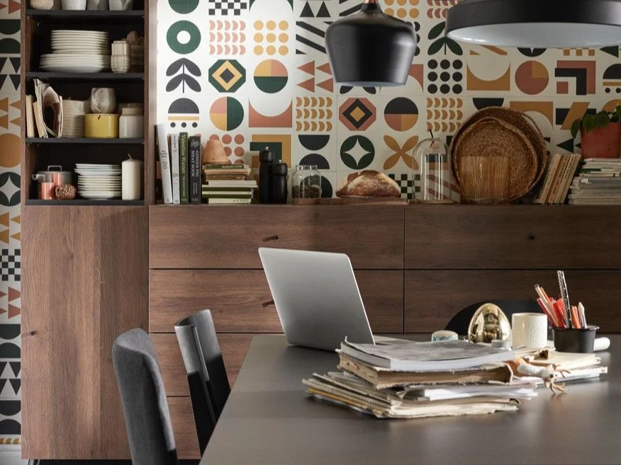 home-office w kuchni